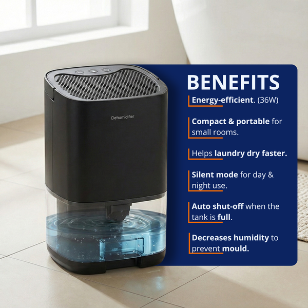 Dehumidifier + Free Humidity Monitor