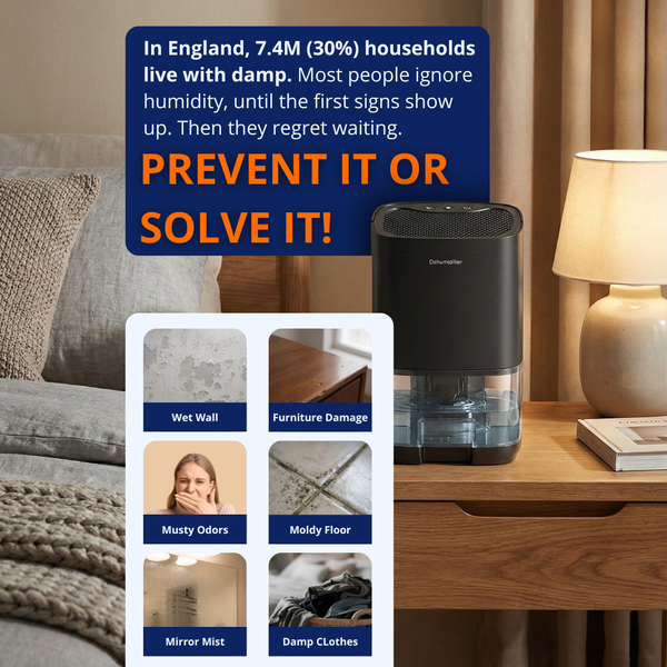 Dehumidifier + Free Humidity Monitor