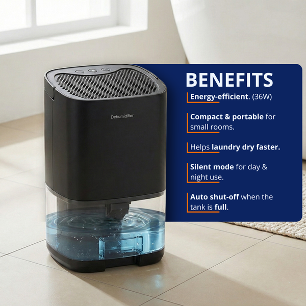 Dehumidifier + Free Humidity Monitor